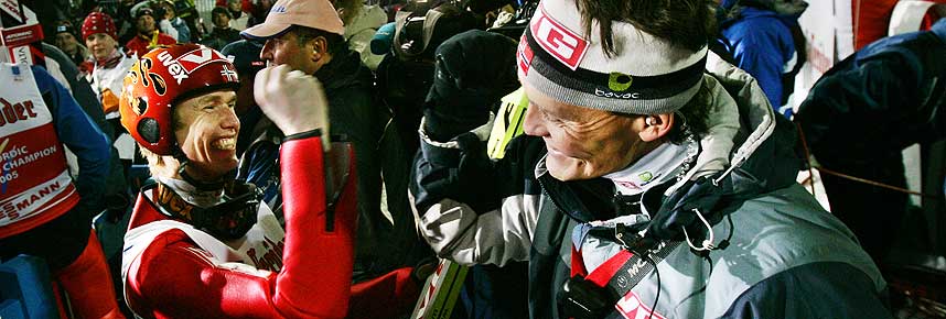 Glad Roar og Mika etter laghoppingen