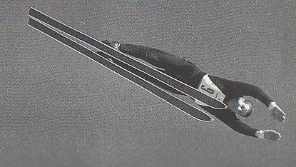 Helmut Recknagel i sin kjente stil