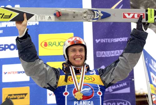 Roar slo til og ble verdensmester i Planica 2004