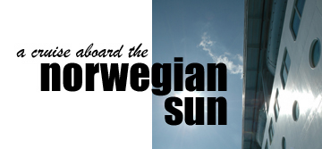 a cruise aboard the norwegian sun