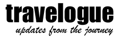 travelogue: updates from the journey