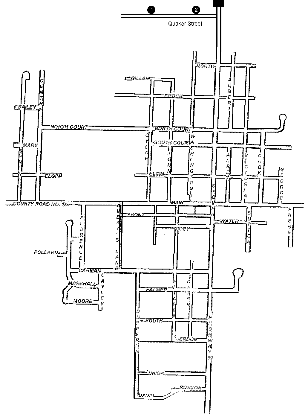 Oxford County Norwich Township Maps