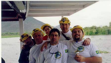 Derosso, Milton, Evandro, Campagnaro, Padrinho e Roberto Carlos...