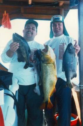 Pantanal 1999, primeiro dia de pesca...