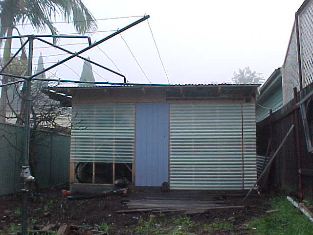 garage back door