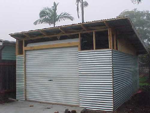 finished roller door