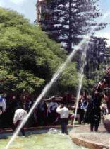 Bautizo de Tunos en la Plaza