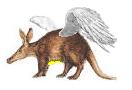 Flying Yellow-Bellied Aardvark
