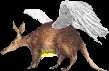 Flying Yellow-Bellied Aardvark