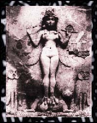 Lilith / Lilitu -- Sumerian Bass Relief