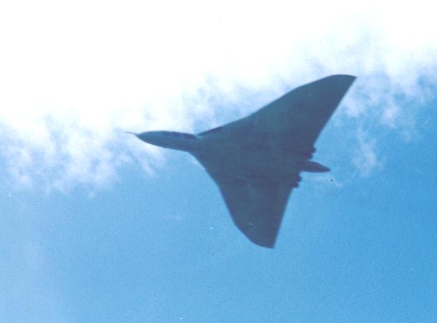 Vulcan over Lincolnshire