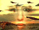 Spectral in heaven as climbs the frail vieled moon, So climbs my dream.