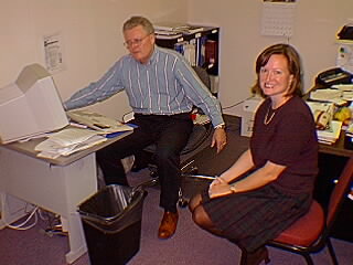 Dave Campbell and Kim Hinds