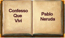 Livro com o nome de Pablo Neruda