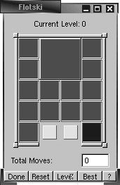 [Flotski before moving a square]