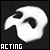Acting fan!