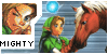 Link, Navi, and Epona