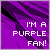The color purple fan!