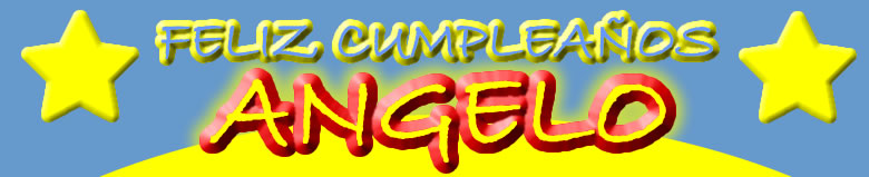 Feliz Cumpleaños Angelo