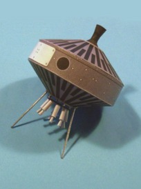 pioneer 1 satellite paper craft