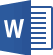 word logo