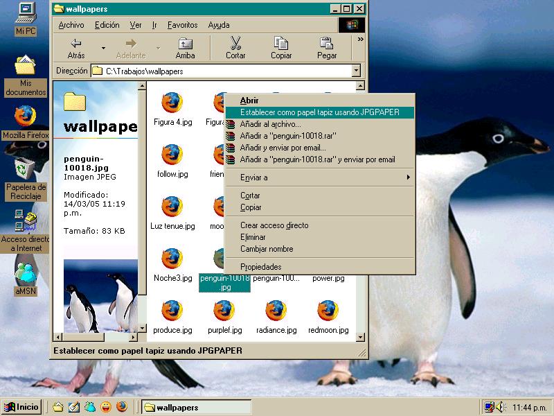 Vista previa usando JPGPAPER