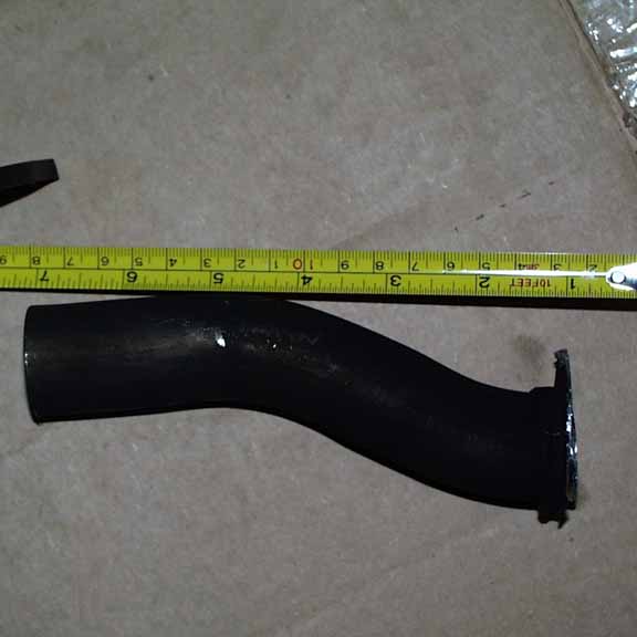 tail pipe removed