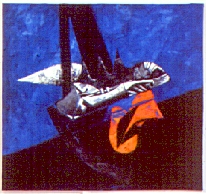 Sea Image by Richard Miller 66 x 68