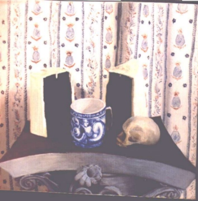 The Serpent 1998, oil on canvas, 18 x 18 � Aaron Wuerker