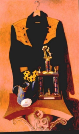 Still Life with Blackeyed Susans 1998 Oil on Canvas 34 x 54 � Aaron Wuerker
