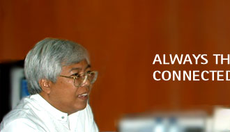 Always there, connected.