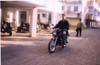It's me, on my bike