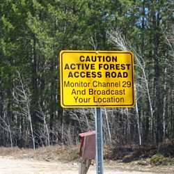 road sign