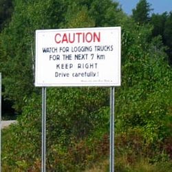 road sign