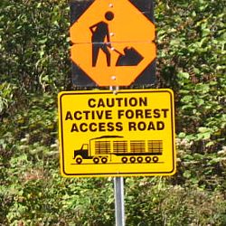 road sign