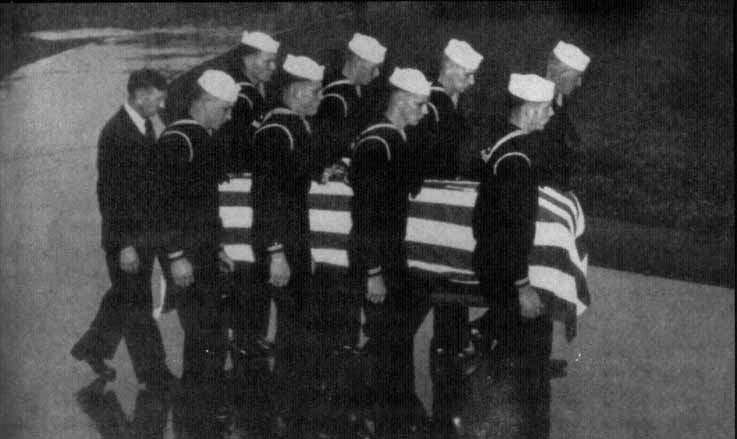 Funeral of Capt. H. C. Gearing Jr.