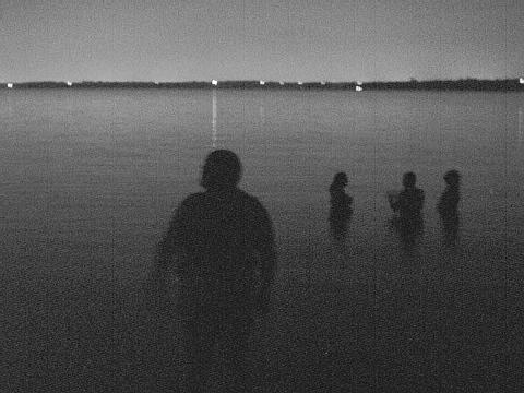 Midnight swim.