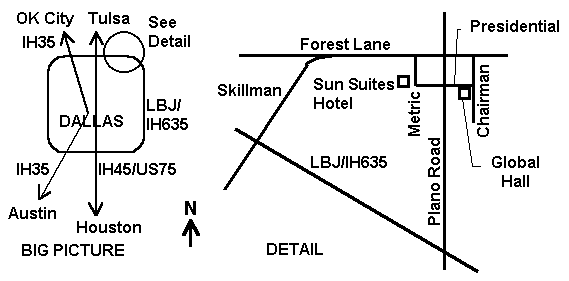 Map of Global Hall