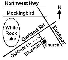 Lakeview Christian Church Map