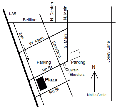 Plaza Arts Center Map