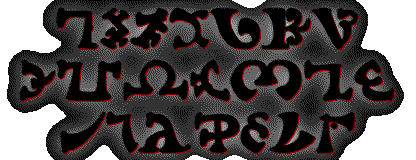 The Enochian Alphabet