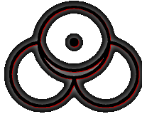 The Mark of the Beast (Sun and Moon conjoined with two witnesses)