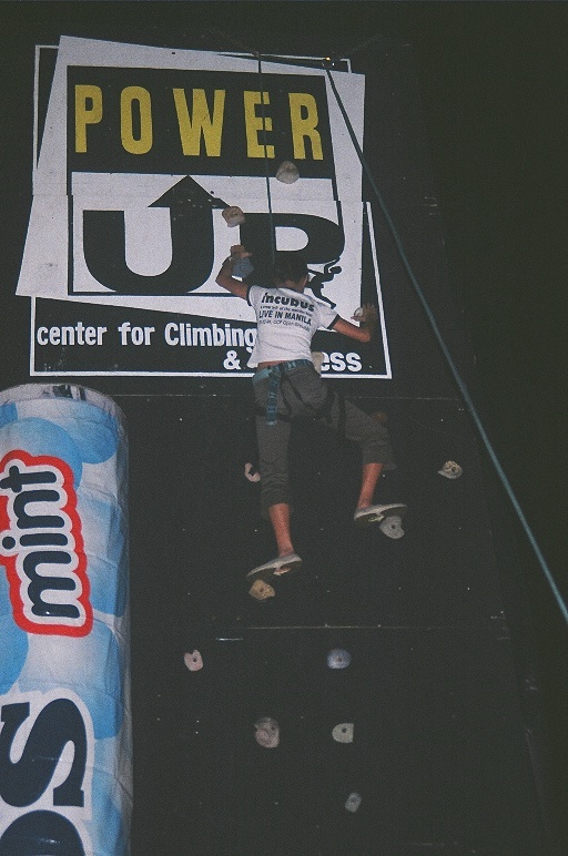 going up
