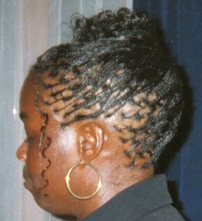 Zig-Zag Corn-row Left View.