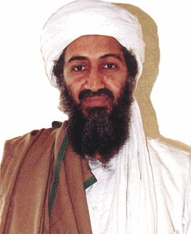 Osama bin Laden, looking stylish