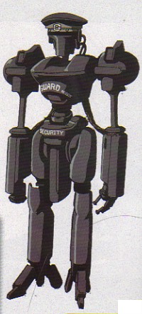 Type II Guard Bot Image. Copyright �1995-2003 Pioneer Entertainment (USA)