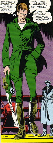 Hans von Hammer illo Copyright DC Comics 1965-2004