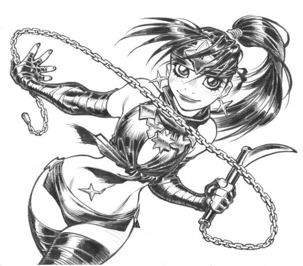 Ninjette image Copyright �1996, 2007 Adam Warren