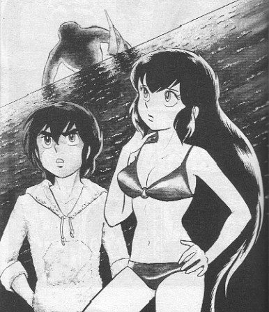 Yura and Tamuro illo. Copyright � 2003 Rumiko Takahashi