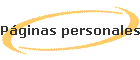 P�ginas personales
